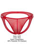 JOR 2465 Men's Underwear Frost Breathable Jockstrap Color Red