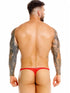 JOR 2466 Men's Underwear Frost Thongs Color Red