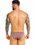 JOR 2467 Men's Underwear Axel Minimalist Briefs Color Brown