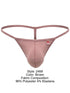 JOR 2468 Men's Underwear Axel G-String Sleek Comfort Color Brown