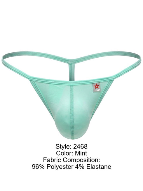 JOR 2468 Men's Underwear Axel G-String Sleek Comfort Color Mint