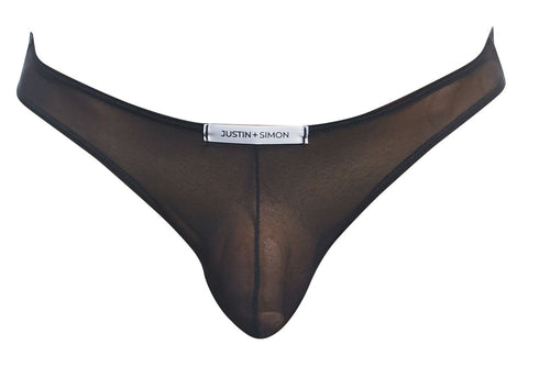 JUSTIN+SIMON XSJ01 Classic Bikini Color Black