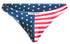 JUSTIN+SIMON XSJ01 Classic Bikini Color USA Flag