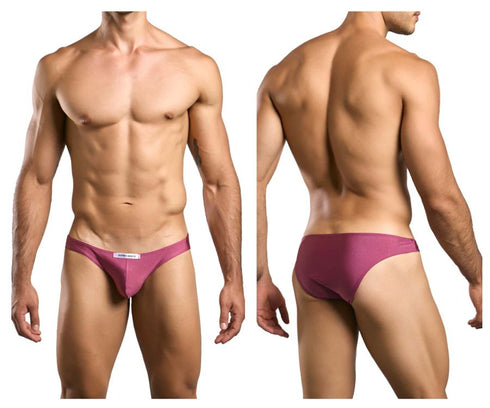 JUSTIN+SIMON XSJ01 Classic Bikini Color Wine