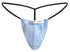 JUSTIN+SIMON XSJ02 Classic G-String Color Lurex Blue