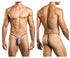 JUSTIN+SIMON XSJ02 Classic G-String Color Lurex Gray