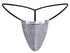 JUSTIN+SIMON XSJ02 Classic G-String Color Lurex Gray
