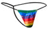 JUSTIN+SIMON XSJ02 Classic G-String Color Pride Flag