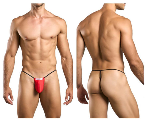 JUSTIN+SIMON XSJ02 Classic G-String Bulge Color Red