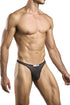 JUSTIN+SIMON XSJ03 Classic Thongs Color Black Mesh