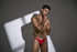 JUSTIN+SIMON XSJ03 Classic Thongs Color Peach Red