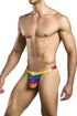 JUSTIN+SIMON XSJ03 Classic Thongs Color Pride Flag