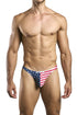 JUSTIN+SIMON XSJ03 Classic Thongs Color USA Flag
