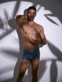 JUSTIN+SIMON XSJ08 Classic Boxer Color Metal Green