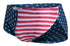 JUSTIN+SIMON XSJ09 Running Shorts Color USA Flag