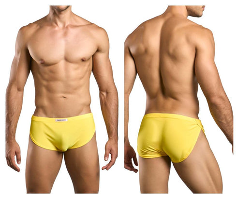 JUSTIN+SIMON XSJ09 Running Shorts Color Yellow