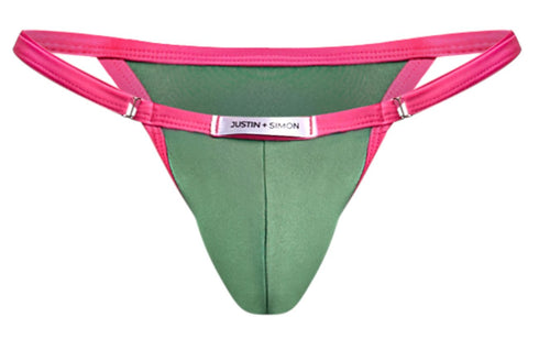 JUSTIN+SIMON XSJ12 Bikini Color New Green
