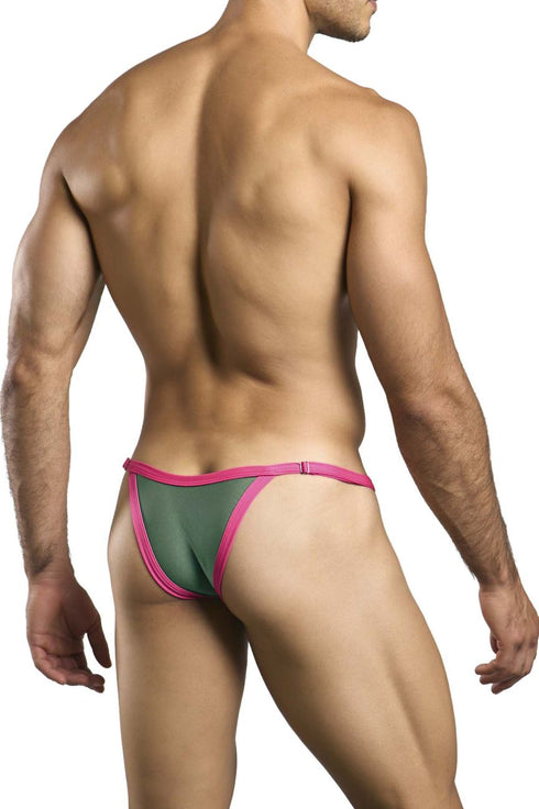 JUSTIN+SIMON XSJ12 Bikini Color New Green