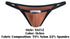 JUSTIN+SIMON XSJ12 Bikini Color Ochre