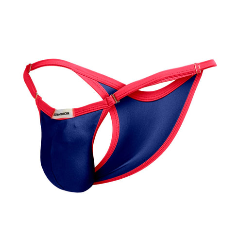 JUSTIN+SIMON XSJ12 Bikini One Color Royal Blue