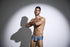 JUSTIN+SIMON XSJ13 Cheeky Bulge Boxer Color Metal Green