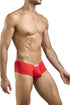 JUSTIN+SIMON XSJ13 Cheeky Bulge Boxer Color Peach Red