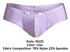 JUSTIN+SIMON XSJ22 Cheek Briefs Color Lilac