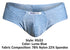 JUSTIN+SIMON XSJ22 Cheek Briefs Color Lurex Blue