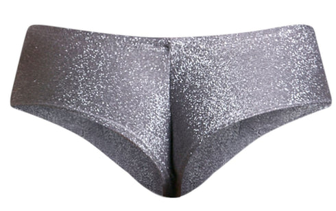 JUSTIN+SIMON XSJ22 Cheek Briefs Color Lurex Gray