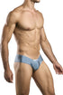 JUSTIN+SIMON XSJ22 Cheek Briefs Color Metal Green