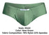 JUSTIN+SIMON XSJ22 Cheek Briefs Color New Green