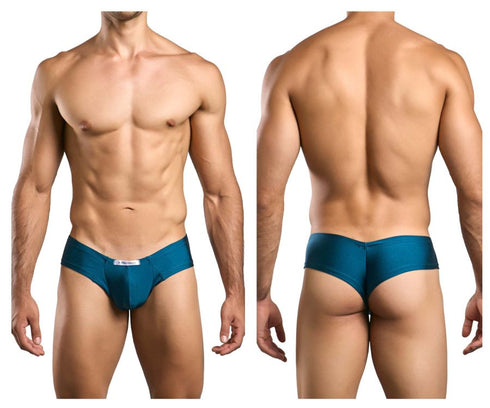 JUSTIN+SIMON XSJ22 Cheek Briefs Color Opal Green