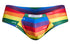 JUSTIN+SIMON XSJ22 Cheek Briefs Color Pride Flag