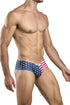 JUSTIN+SIMON XSJ22 Cheek Briefs Color USA Flag