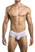 JUSTIN+SIMON XSJ22 Cheek Briefs Color White Mesh