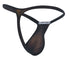 JUSTIN+SIMON XSJBU02 Bulge Thongs Color Black