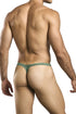 JUSTIN+SIMON XSJBU02 Bulge Thongs Color New Green