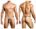 JUSTIN+SIMON XSJBU02 Bulge Thongs Color Pride