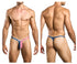 JUSTIN+SIMON XSJBU02 Bulge Thongs Color USA Flag