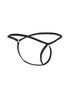 MaleBasics MBL24 Tear Drop Thongs Color Black