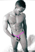 MaleBasics MBL24 Tear Drop Thongs Color Hot Pink