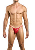 MaleBasics MBL27 Lace Thongs Color Red