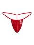 MaleBasics MBL59 Mesh G-String Color Red Mesh