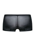 MaleBasics MBL78 Lace Trunks Color Black Mesh