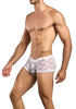 MaleBasics MBL78 Lace Trunks Color White Lace