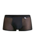 MaleBasics MBL84 Classic Pouch Trunks Color Black Mesh