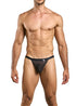 MaleBasics MBL85 Y Sexy Thongs Color Black Mesh