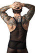 Male Power 110-11C Fishnet 2 Tank Top Color Black