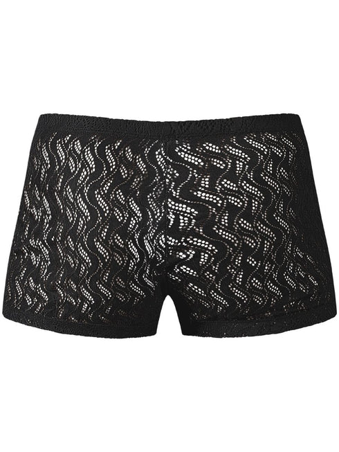 Male Power 150-305 Ripple Pouch Short Trunks Color Black