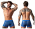 Male Power 152-11C Fishnet 2 Pouch Short Color Royal
